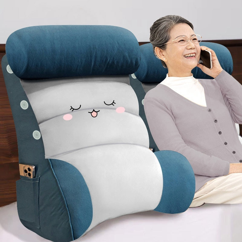 KTX-948819 K-Square Large Soft Bag Sofa Bedside Backrest with Removable Washable Liner