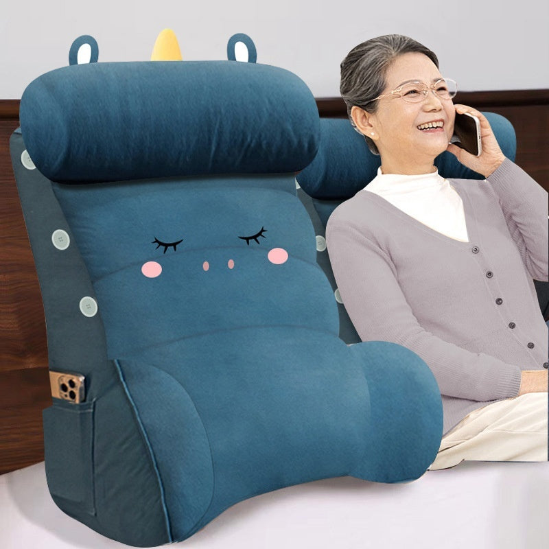 KTX-948819 K-Square Large Soft Bag Sofa Bedside Backrest with Removable Washable Liner