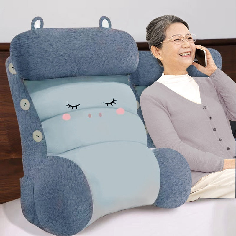 KTX-948819 K-Square Large Soft Bag Sofa Bedside Backrest with Removable Washable Liner