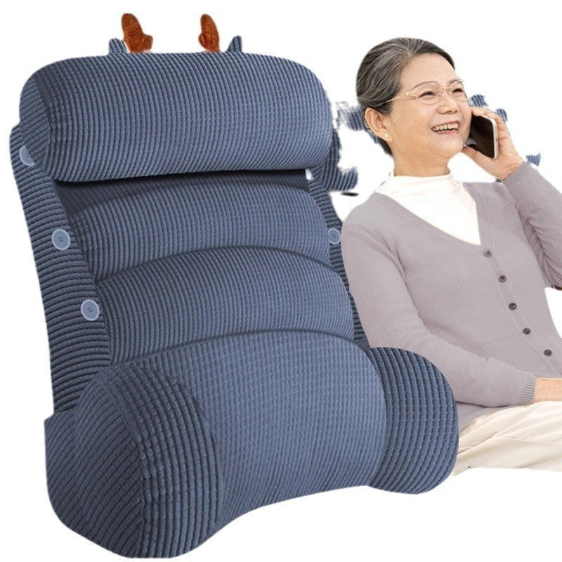 KTX-948819 K-Square Large Soft Bag Sofa Bedside Backrest with Removable Washable Liner