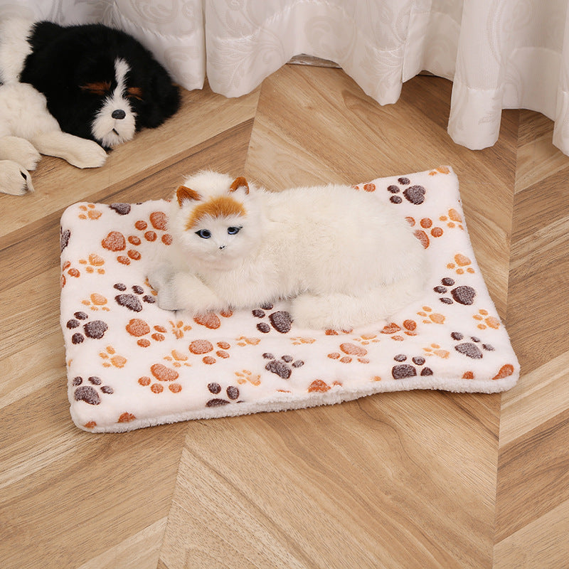 KTX-949203 Cozy Double-sided Cartoon Pet Mat Blanket in Various Bear Designs