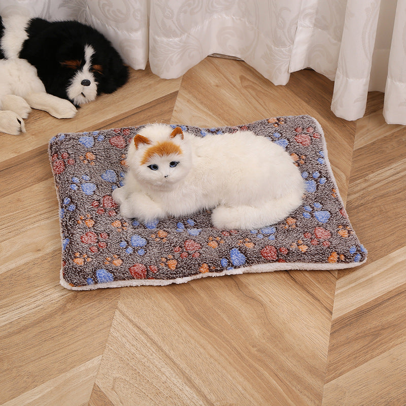 KTX-949203 Cozy Double-sided Cartoon Pet Mat Blanket in Various Bear Designs