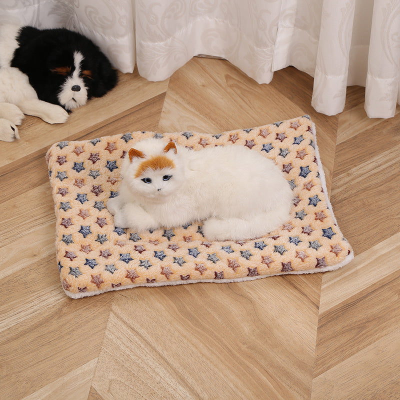 KTX-949203 Cozy Double-sided Cartoon Pet Mat Blanket in Various Bear Designs