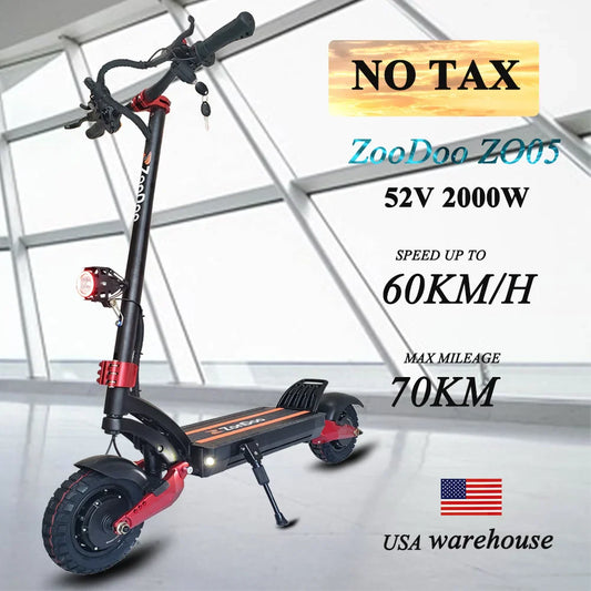 KTX-950099 Foldable Electric Motorcycle with 2000W Dual Motor, 65-70km Range, 60km/h Max Speed, Forged Aluminium Frame