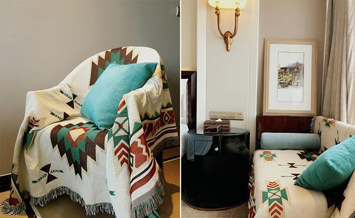 KTX-952275 Sand Hair Towel - Double-Sided Cotton, Multiple Sizes Available