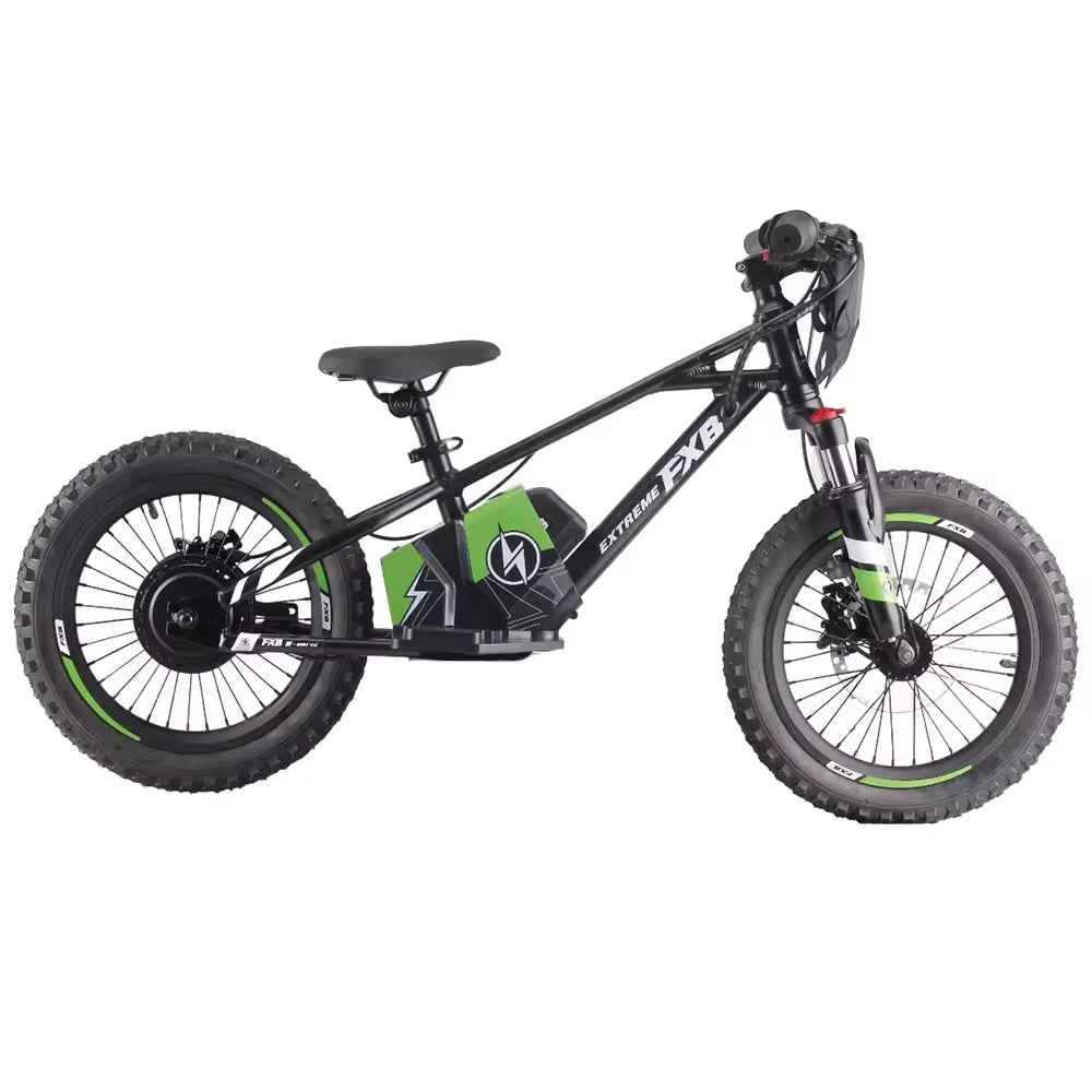 KTX-952787 36V 350W Electric Balance Bike for Kids - 16/20 Inch, Hydraulic Suspension, Disc Brakes, Ages 5-8