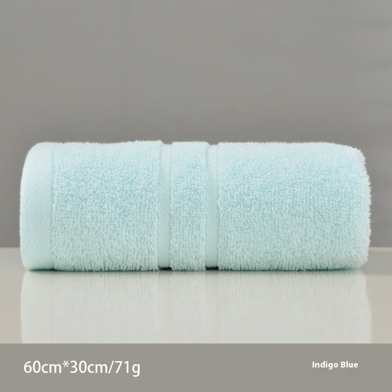 KTX-953939 Cotton Face Towel in Light Yellow, Pink, and Light Blue - Soft & Absorbent 60x30CM
