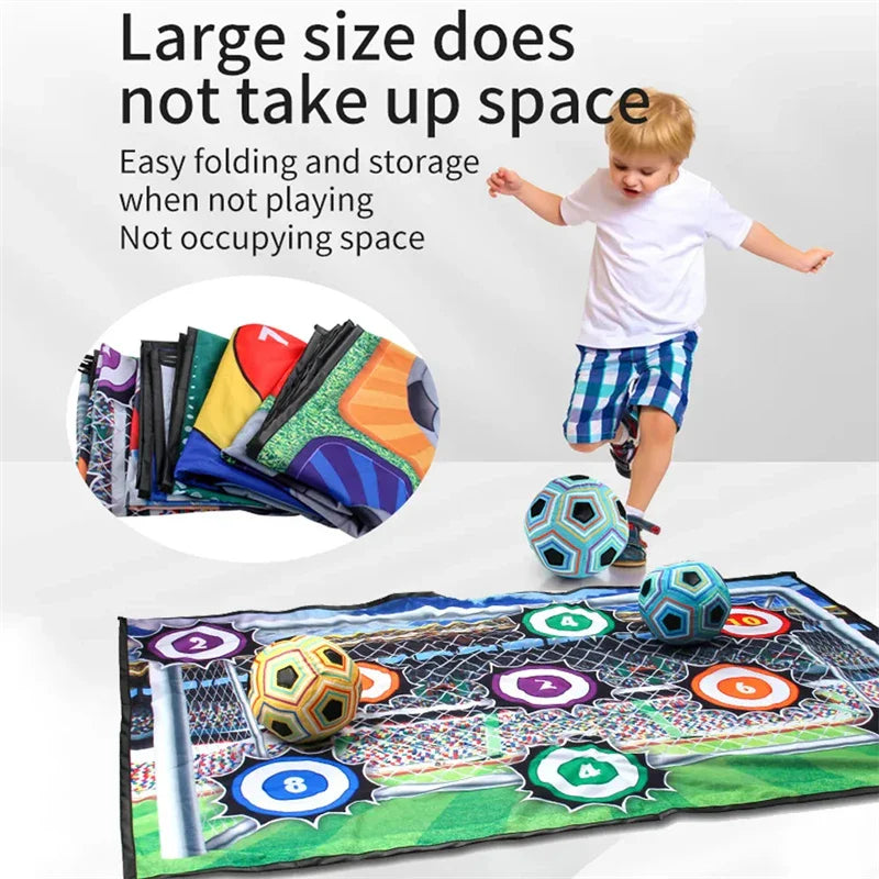 KTX-954771 Children's Football Practice Training Mat Toy for Outdoor Fun - Suitable for Ages 5 and Up