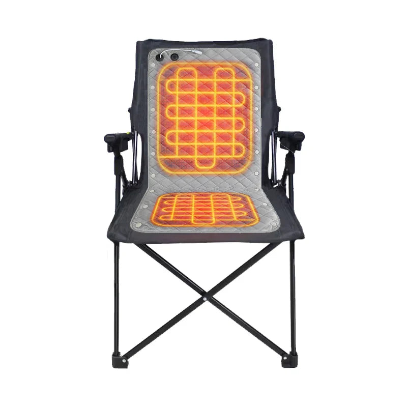 KTX-955027 Portable Heated Seat Cushion for Outdoor and Office Use, Cordless USB Battery-Powered Electric Heating Pad