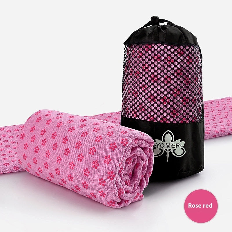 KTX-955091 Yoga Towel - Anti-Slip Sweat Absorbing Mat, Multiple Colors Available (183 x 63 cm)