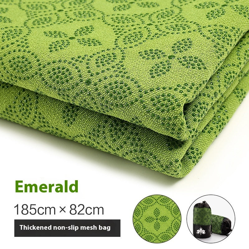 KTX-955091 Yoga Towel - Anti-Slip Sweat Absorbing Mat, Multiple Colors Available (183 x 63 cm)