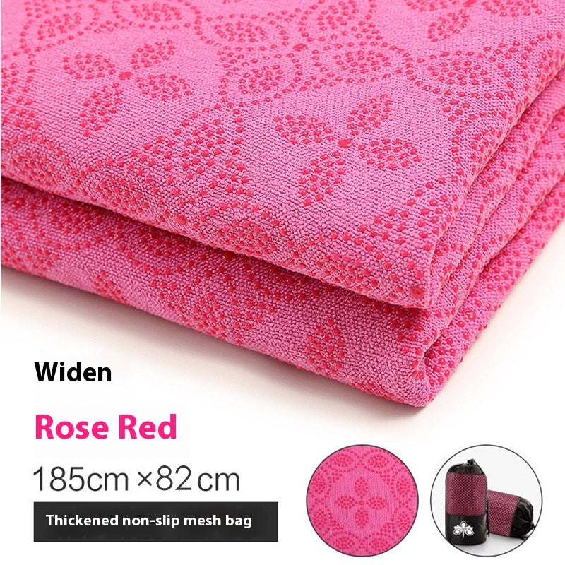 KTX-955091 Yoga Towel - Anti-Slip Sweat Absorbing Mat, Multiple Colors Available (183 x 63 cm)