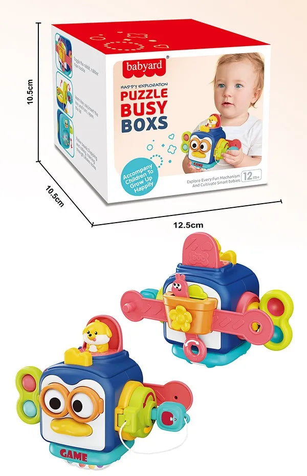 KTX-956499 Infant Sensory Activity Puzzle Balls for Early Learning and Developmental Play