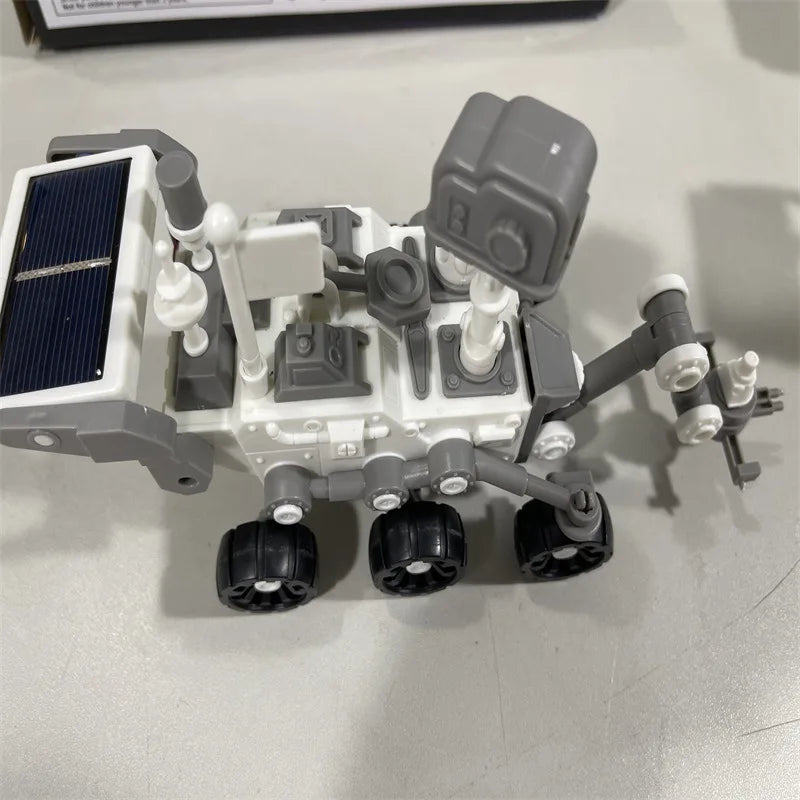 KTX-957075 3 in 1 Space Exploration Building Blocks Set - Mars Rover Educational Model Toy for Ages 8+