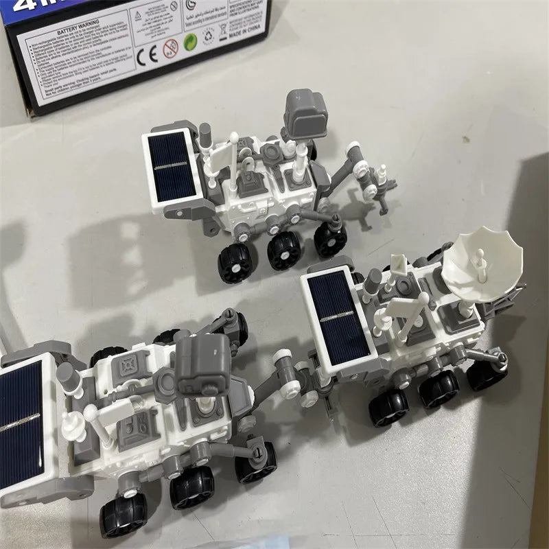 KTX-957075 3 in 1 Space Exploration Building Blocks Set - Mars Rover Educational Model Toy for Ages 8+