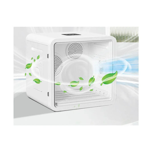 KTX-958227 Automatic Pet Dryer Box with Double Fan and Smart Temperature Control for Cats and Small Dogs, 82L Capacity