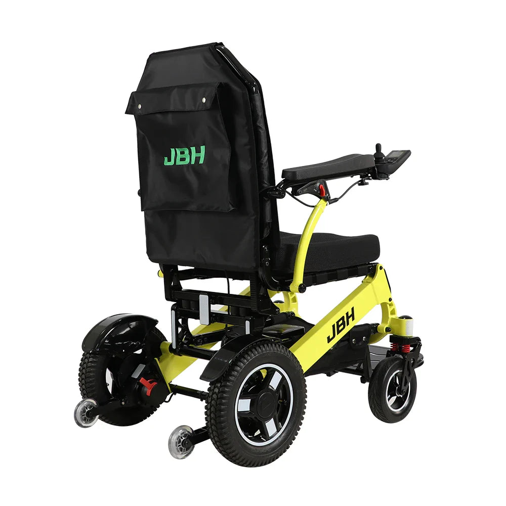 KTX-958995 Durable Off-Road Electric Wheelchair with Removable Battery, 35km Range, 300kg Capacity