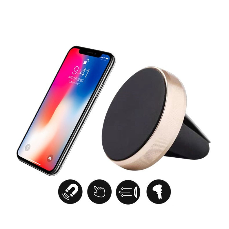 KTX-959187 Universal Magnetic Car Air Conditioning Vent Mount for Mobile Phones and GPS Devices