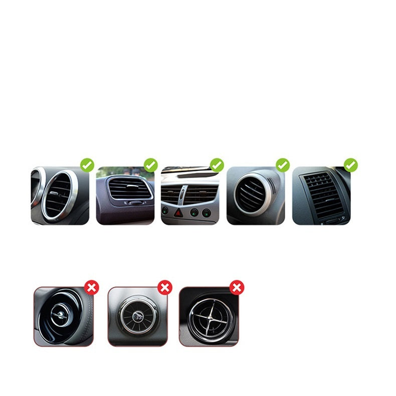 KTX-959187 Universal Magnetic Car Air Conditioning Vent Mount for Mobile Phones and GPS Devices