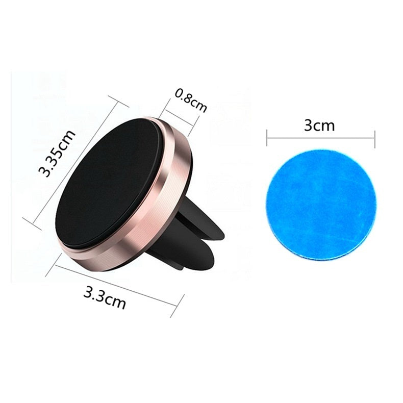 KTX-959187 Universal Magnetic Car Air Conditioning Vent Mount for Mobile Phones and GPS Devices