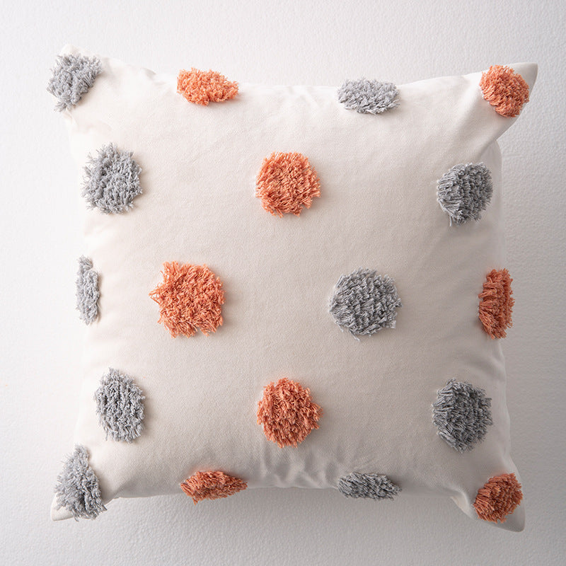 KTX-959443 Moroccan-Style Sofa Pillowcase in Southeast Asia Blend Material