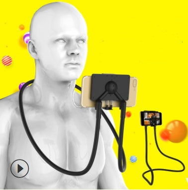 KTX-960339 Multi-Function Black Neck Bracket: Versatile Support for Phones, Selfies, and Navigation