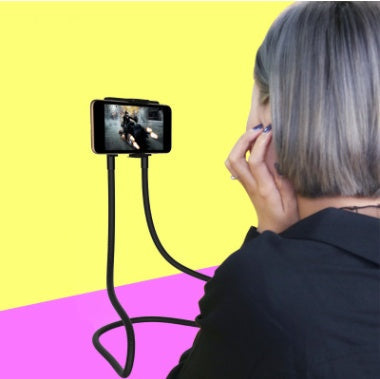 KTX-960339 Multi-Function Black Neck Bracket: Versatile Support for Phones, Selfies, and Navigation