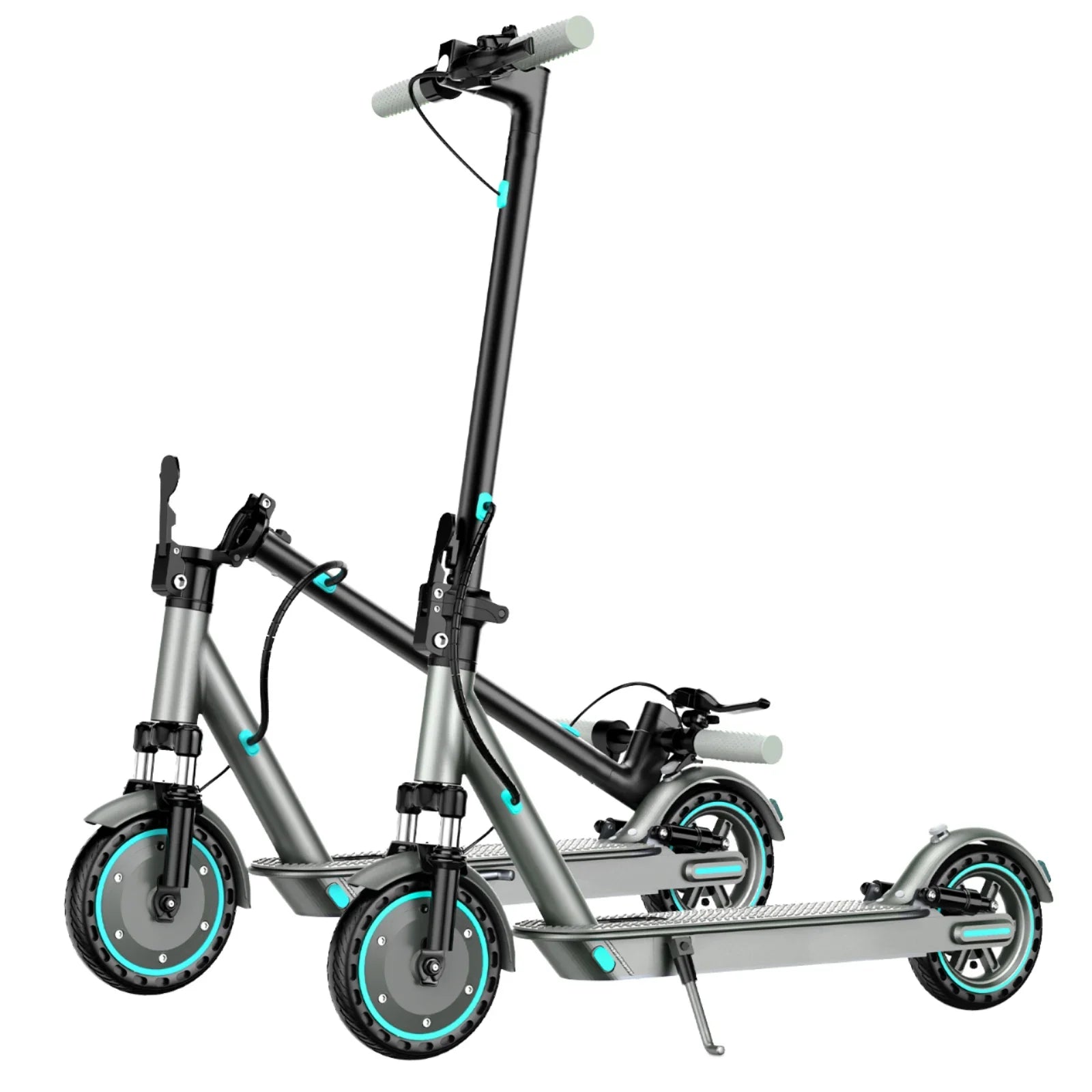 KTX-962451 350W Foldable Electric Kick Scooter with 10.4AH Battery, Max Speed 25km/h, 120kg Capacity, Portable Design