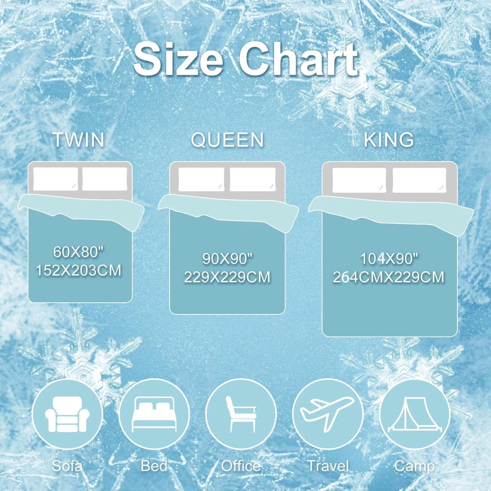 KTX-962579 Summer Cooling Blanket for Enhanced Comfort at Home or Office