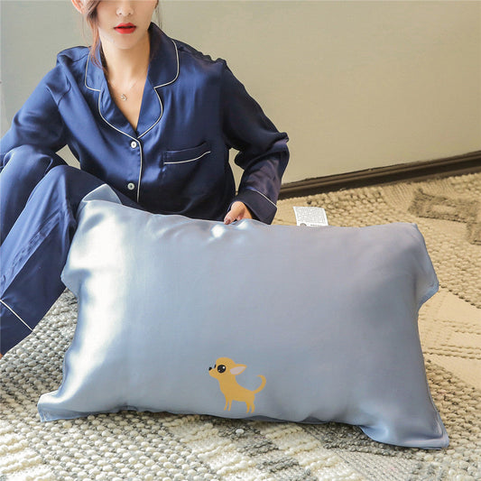 KTX-963731 Mulberry Silk Heavy Pillow Towel for Luxurious Comfort