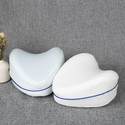KTX-963859 Zero Pressure Memory Foam Leg Lock Pillow - 25x14cm, Available in Black, Green, Pink, Blue