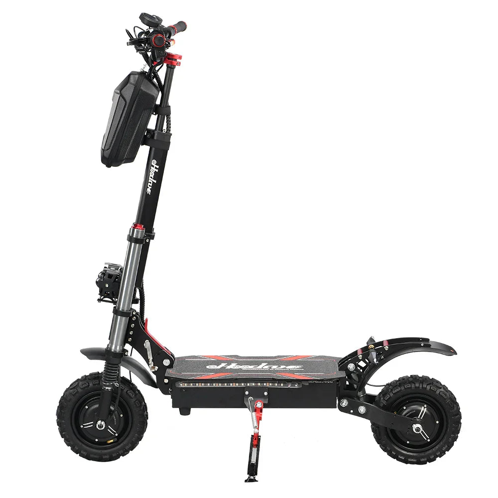 KTX-964755 Electric Scooter for Adults with 60V Lithium Battery, 2200W-5600W Motor, and Fat Tires, Range 50-100km