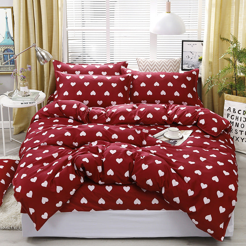 KTX-965203 Aloe Cotton Four-Piece Bedding Set in Various Playful Designs