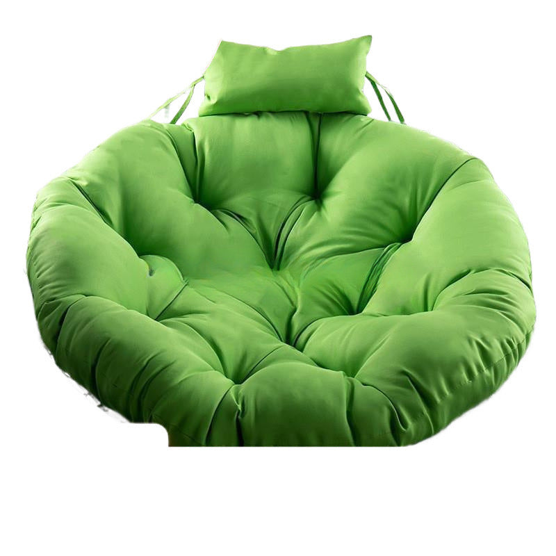 KTX-965779 Rattan Swing Bird Nest Chair with Removable and Washable Cushion - Modern Design, Solid Color, 120cm and 105cm Options