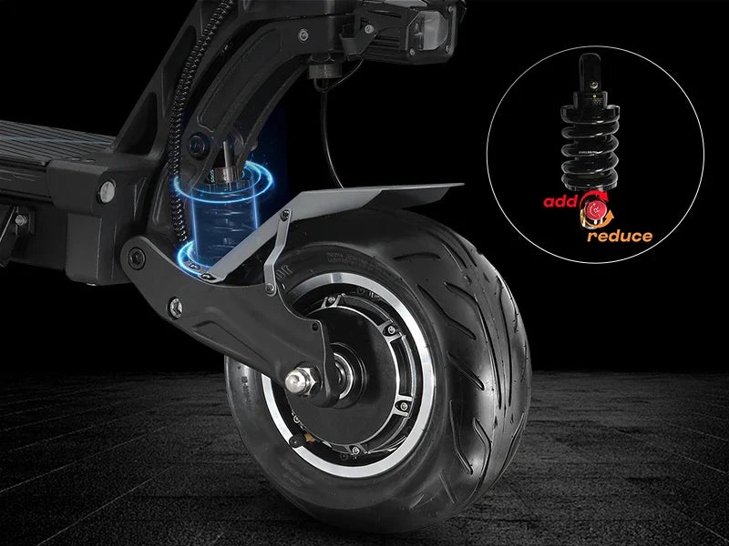 KTX-966227 YUME HAWK Pro Foldable 60V Electric Scooter with 11-Inch Fat Tires, 250W Motor, and 96 km Range