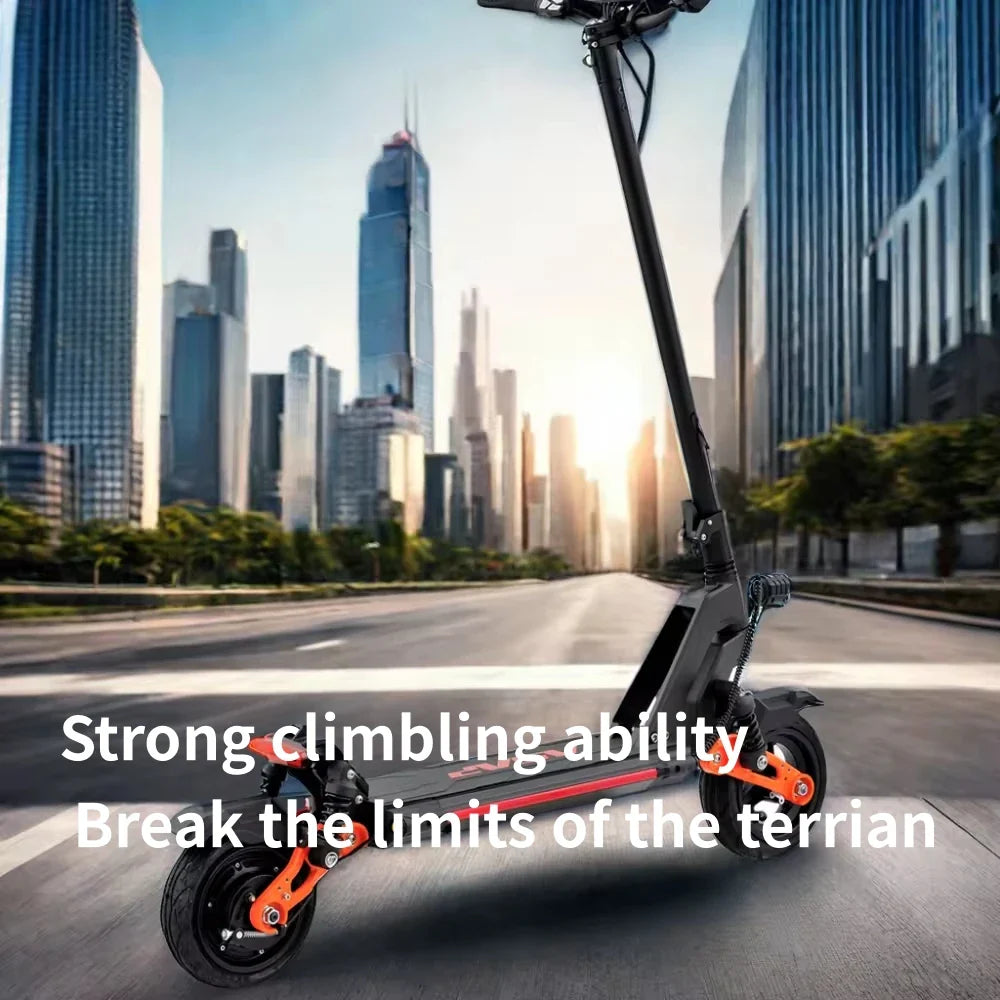 KTX-968531 48V Foldable Electric Scooter for Adults - 30-50 Km/h Speed, 30-40 Km Range, Drum Brake, Air Tires