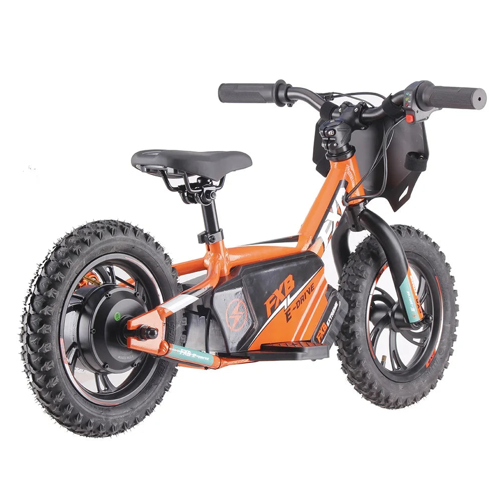 KTX-968595 12-Inch Kids Electric Balance Bike with Disc Brake, Aluminium Alloy Frame, No Pedals, 3-6 Years Old