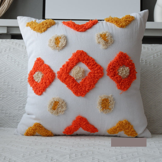 KTX-969171 Moroccan Tufted Sofa Cushion - Available in Multiple Sizes and Colors, Filled with PP Cotton