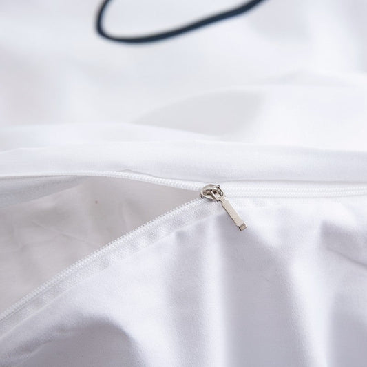 KTX-969491 Cartoon Geometric Pattern Digital Print Bedding Set in Various Sizes