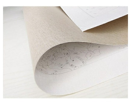 KTX-971475 Custom Hand-Painted Digital Oil Painting on Linen – Modern Character Design