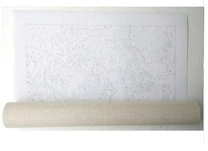 KTX-971475 Custom Hand-Painted Digital Oil Painting on Linen – Modern Character Design