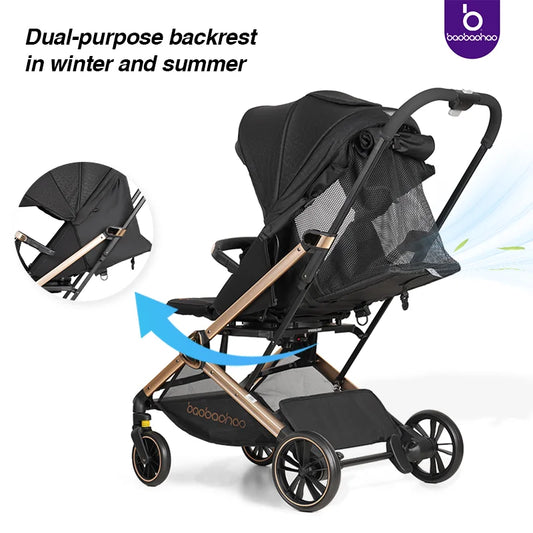KTX-971667 High Landscape 3 in 1 Baby Stroller with Carriage and Pram Features