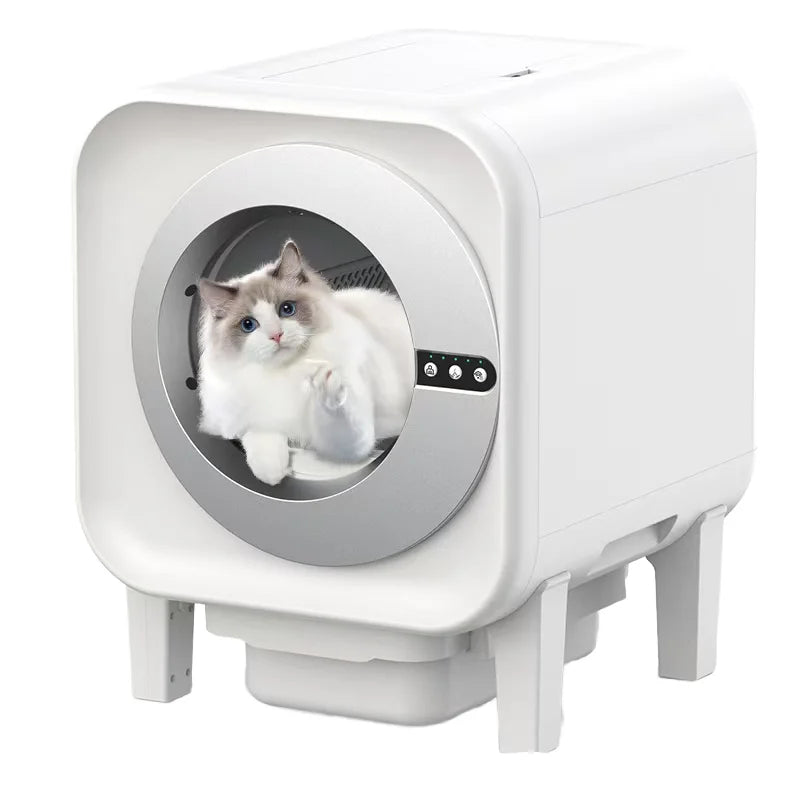 KTX-973075 Large Capacity Automatic Self-Cleaning Cat Litter Box with Advanced Odor Control and Easy Clean Features