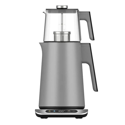 KTX-973395 Digital Glass Electric Tea Thermos Flask 2.7L with Temperature Control and Boil-Dry Protection