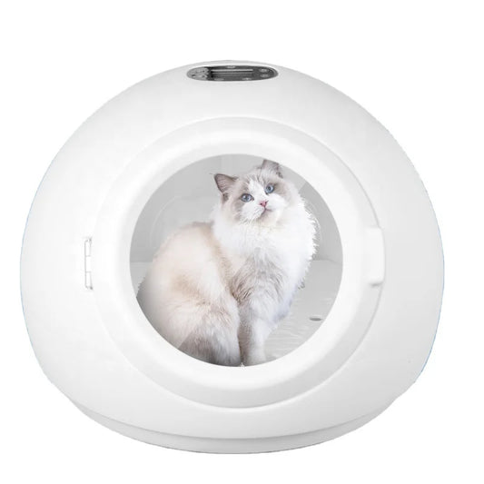 KTX-974035 55L Eco-Friendly Pet Dryer Box for Cats and Small Animals - Low Noise Automatic Grooming Machine