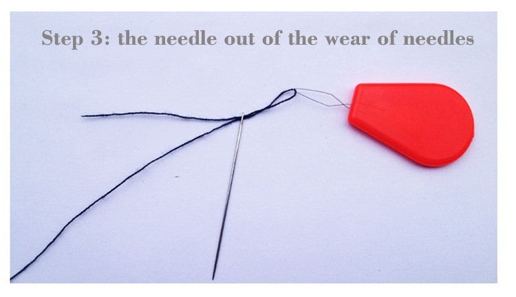 KTX-974611 Multi-Function Colorful Plastic Needle Threader for Sewing Machines