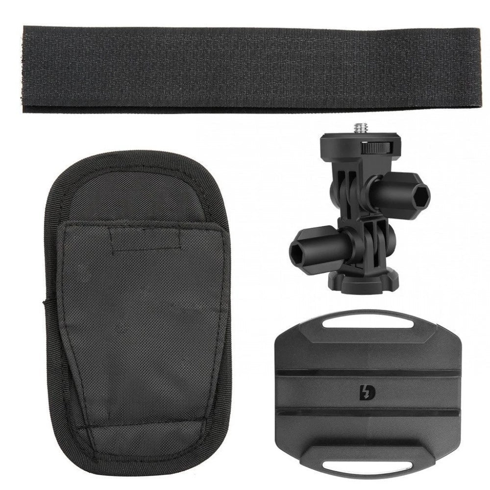 KTX-974995 Adjustable Action Camera Backpack Mount with Arm Kit and Stabilizer Pad