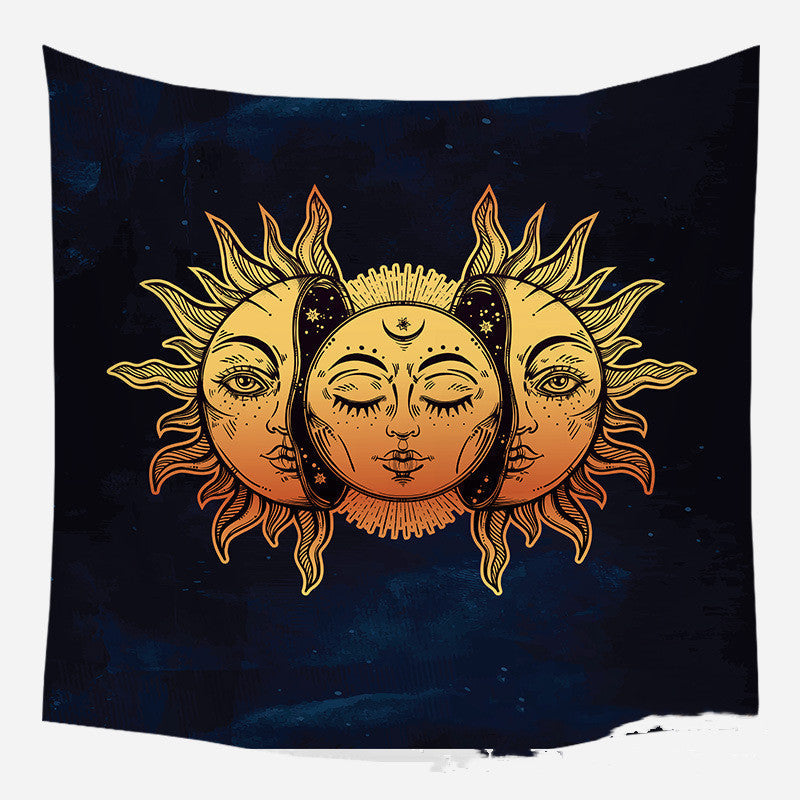 KTX-975635 European Medieval Decorative Hanging Cloth - Various Sizes in Plush and Brushed Textures