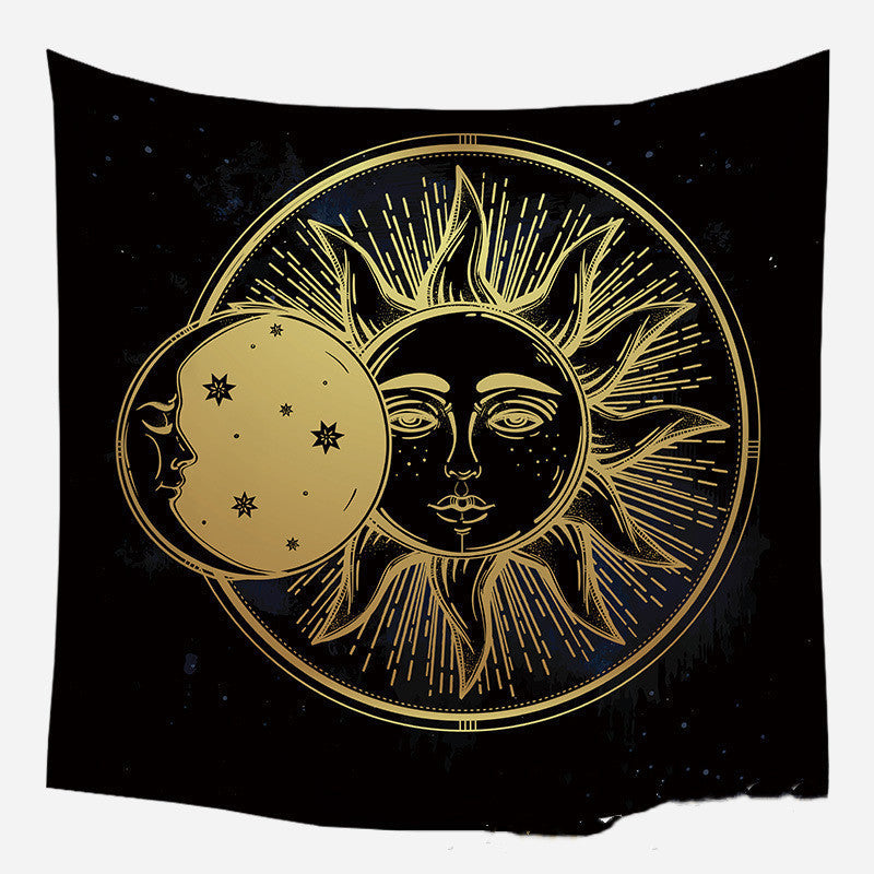 KTX-975635 European Medieval Decorative Hanging Cloth - Various Sizes in Plush and Brushed Textures