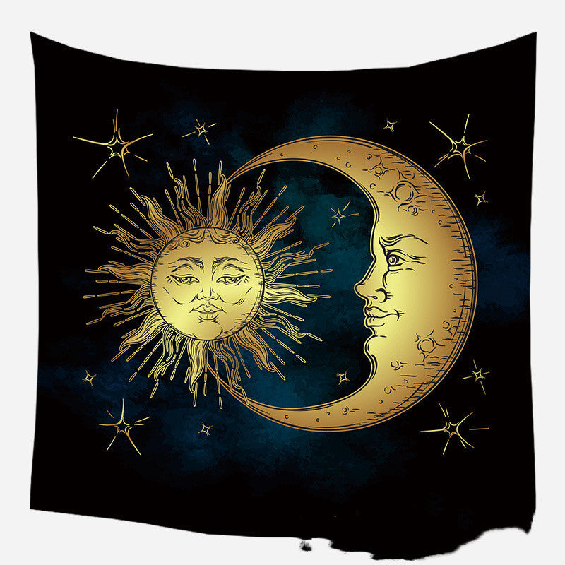 KTX-975635 European Medieval Decorative Hanging Cloth - Various Sizes in Plush and Brushed Textures